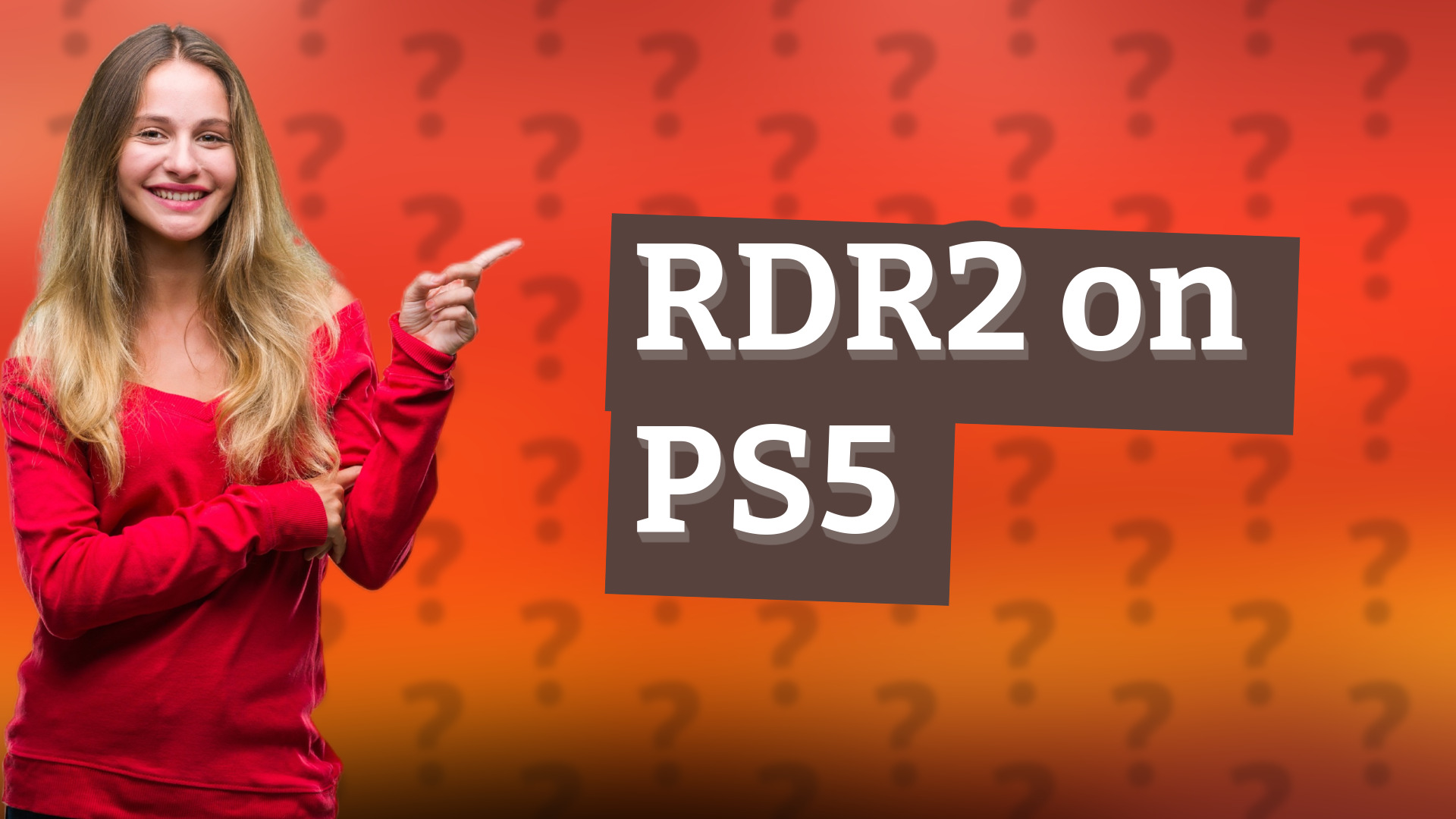 RDR2 on PS5