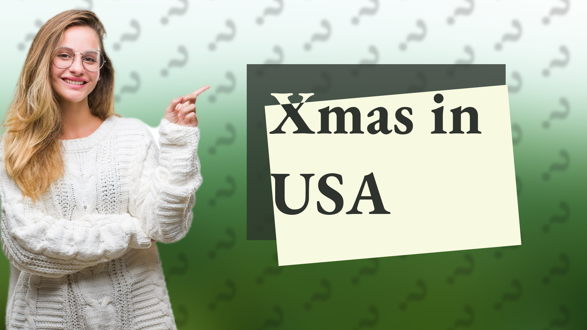 Xmas in USA
