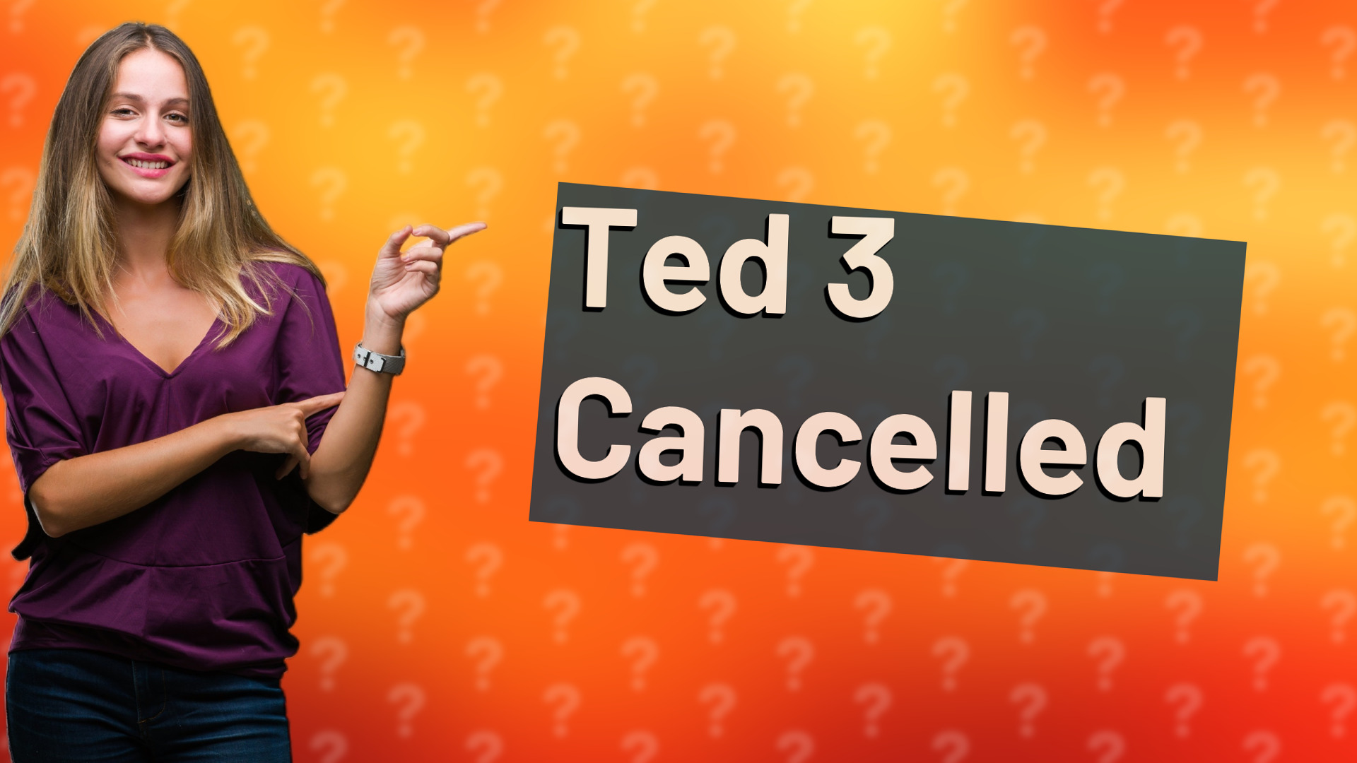 Ted 3 Cancelled