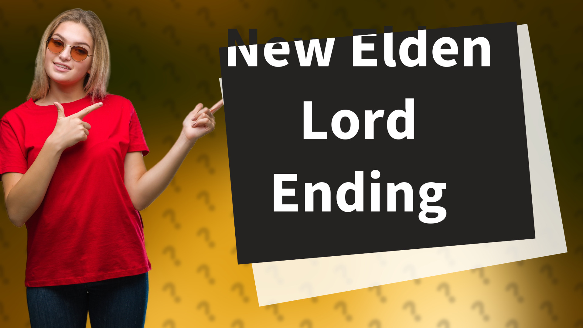 New Elden Lord Ending
