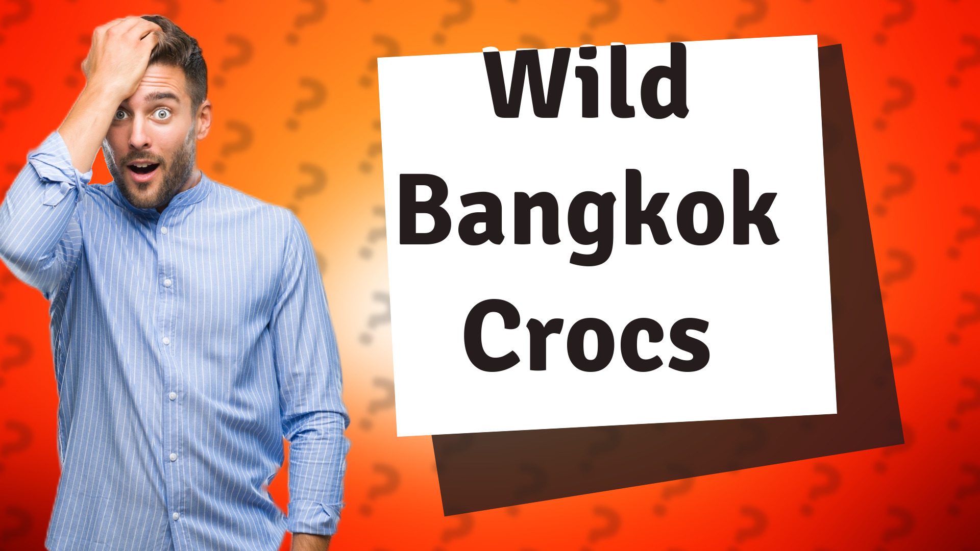 Wild Bangkok Crocs