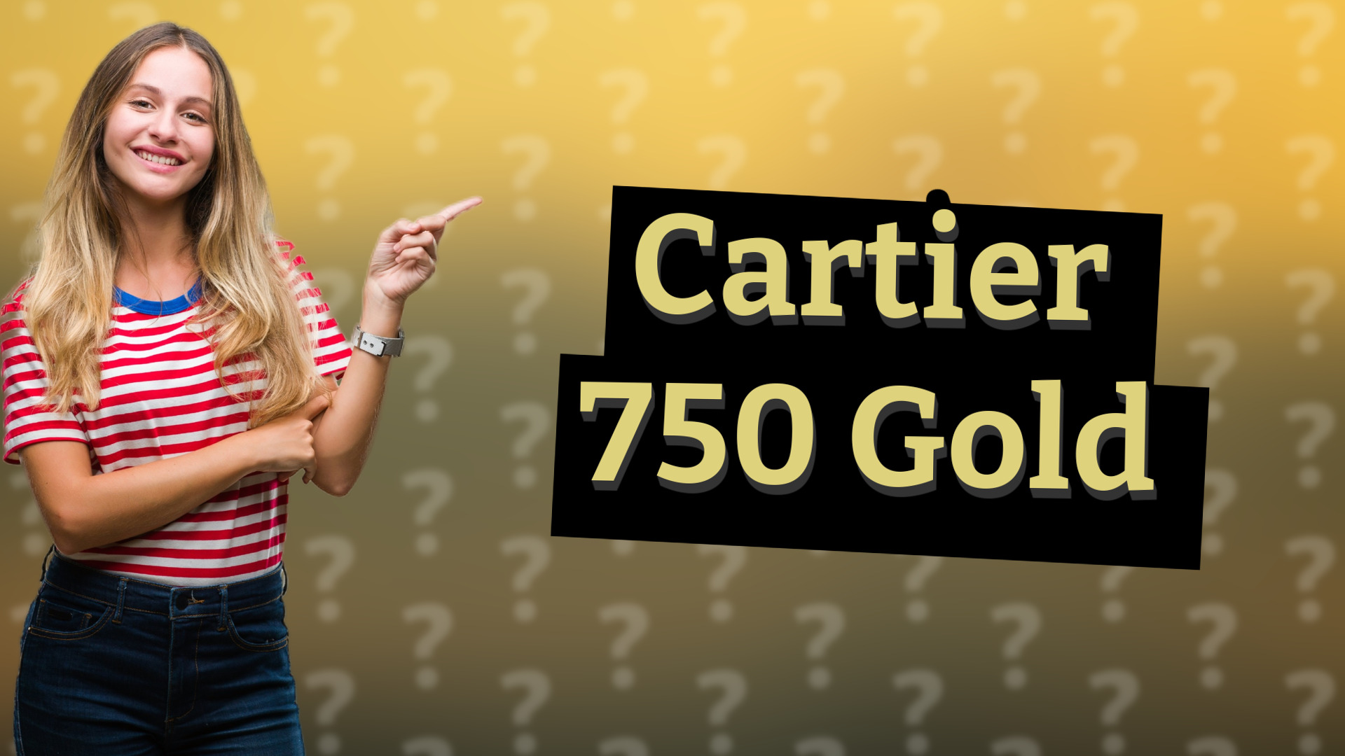 Cartier 750 Gold