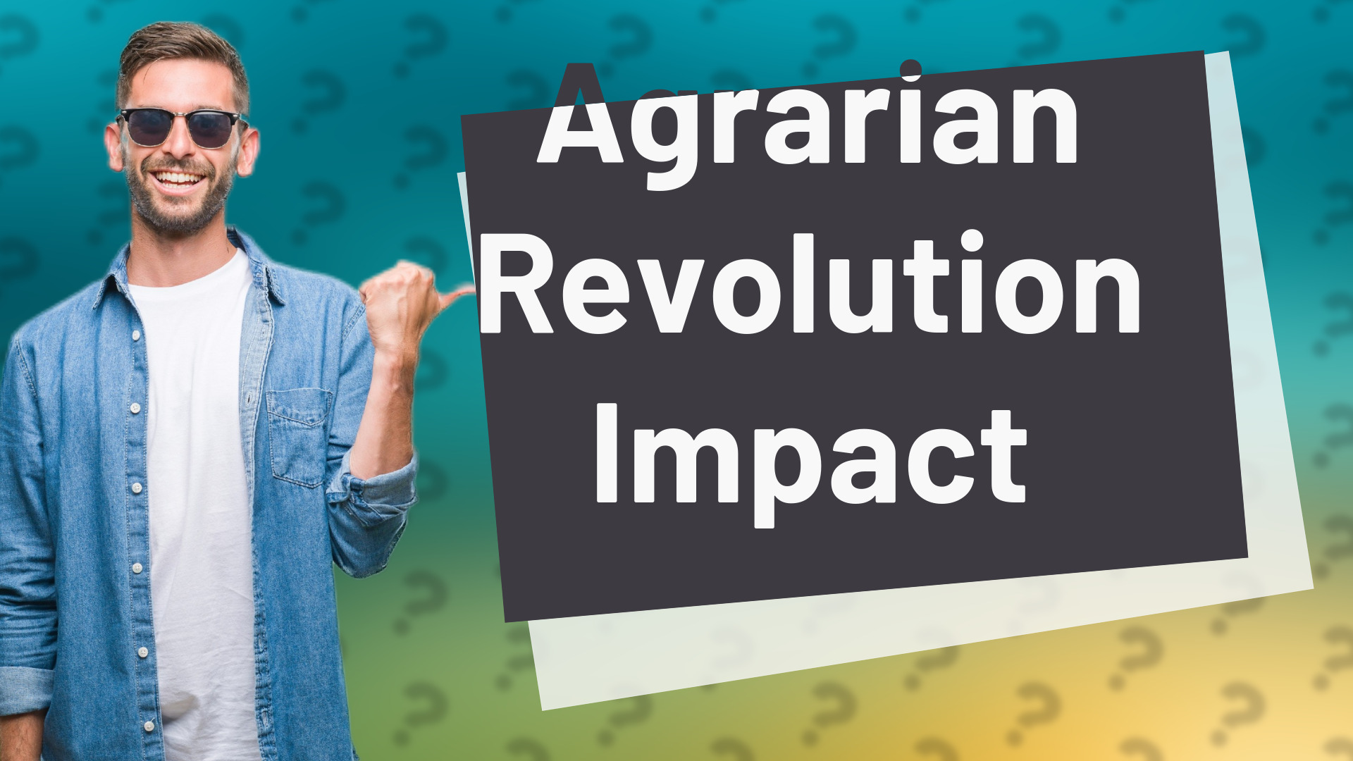 Agrarian Revolution Impact