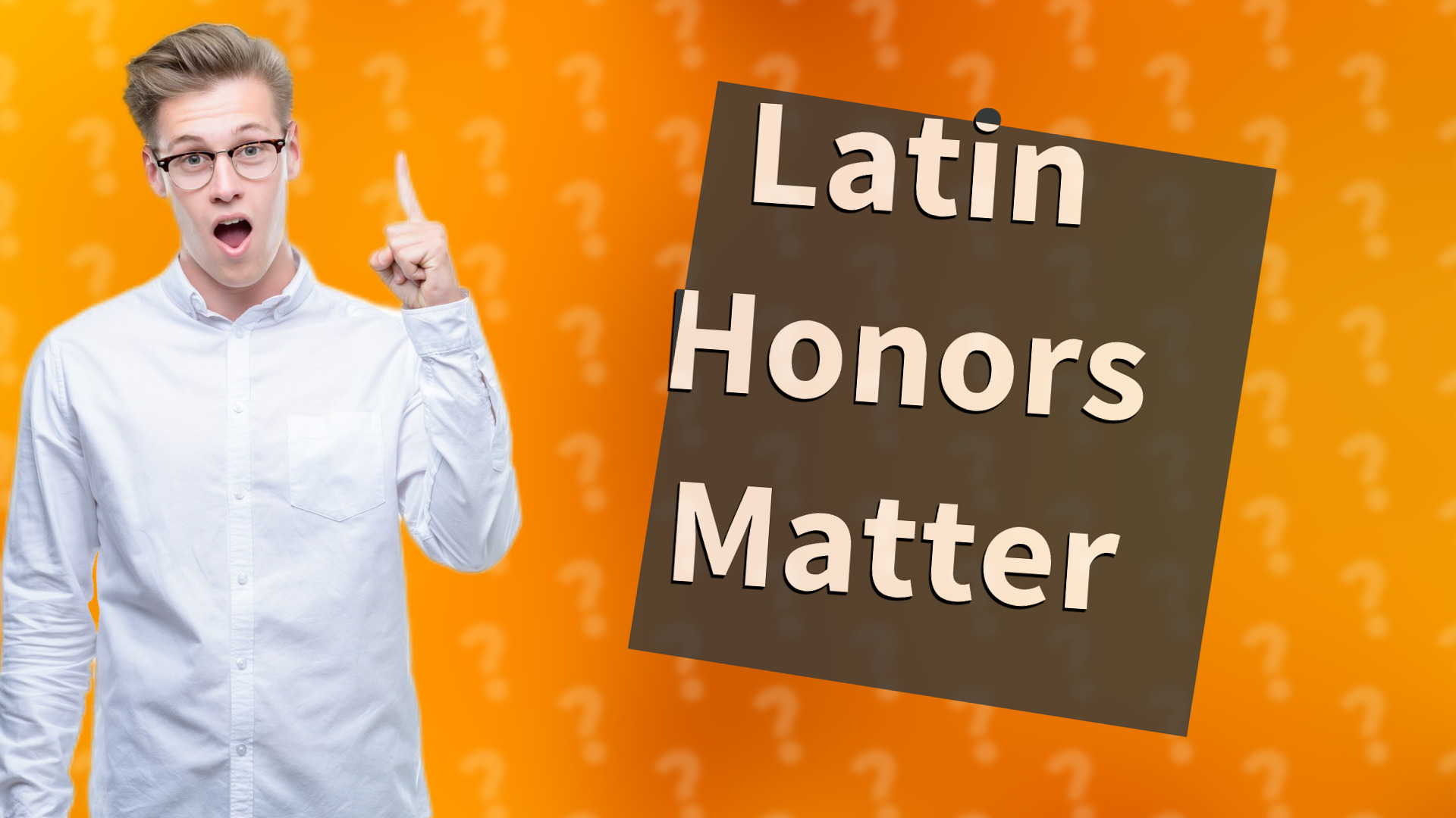Latin Honors Matter