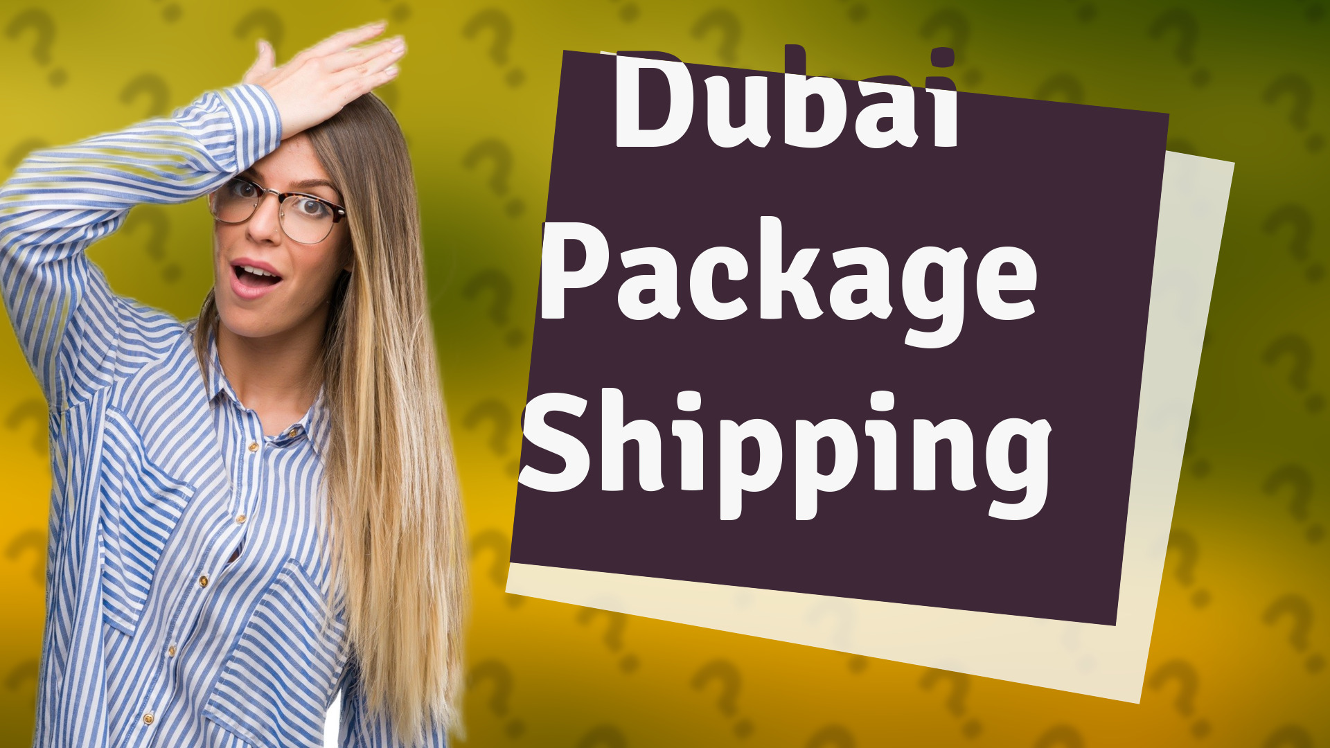Dubai Package Shipping