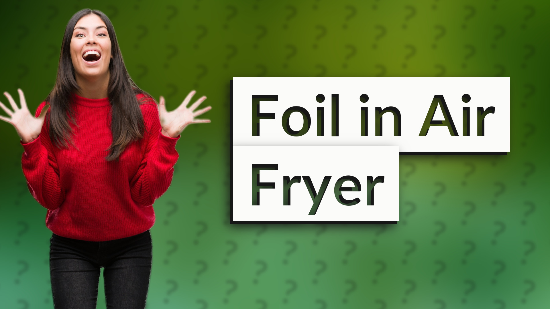 Foil in Air Fryer