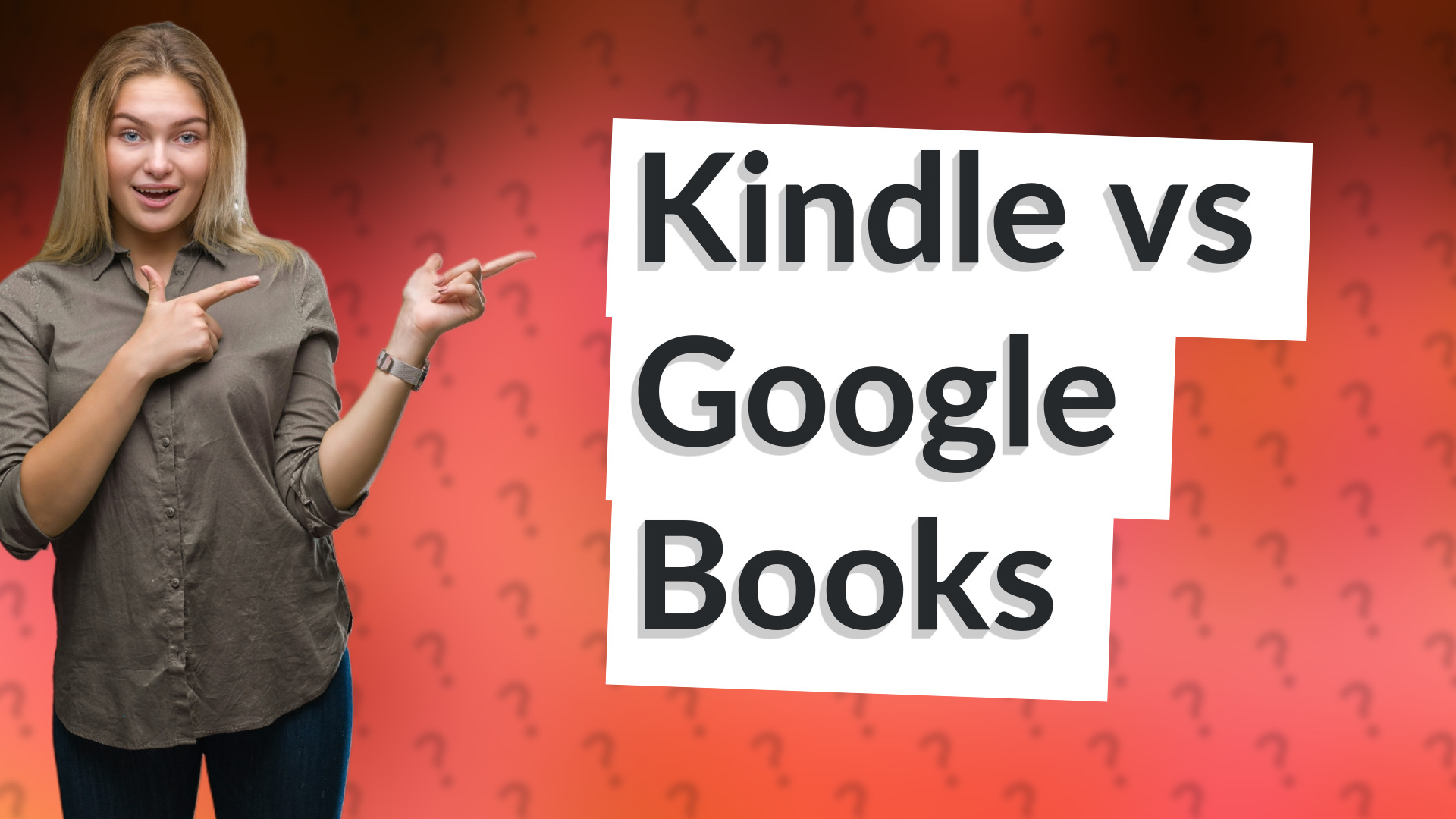 Kindle vs Google Books