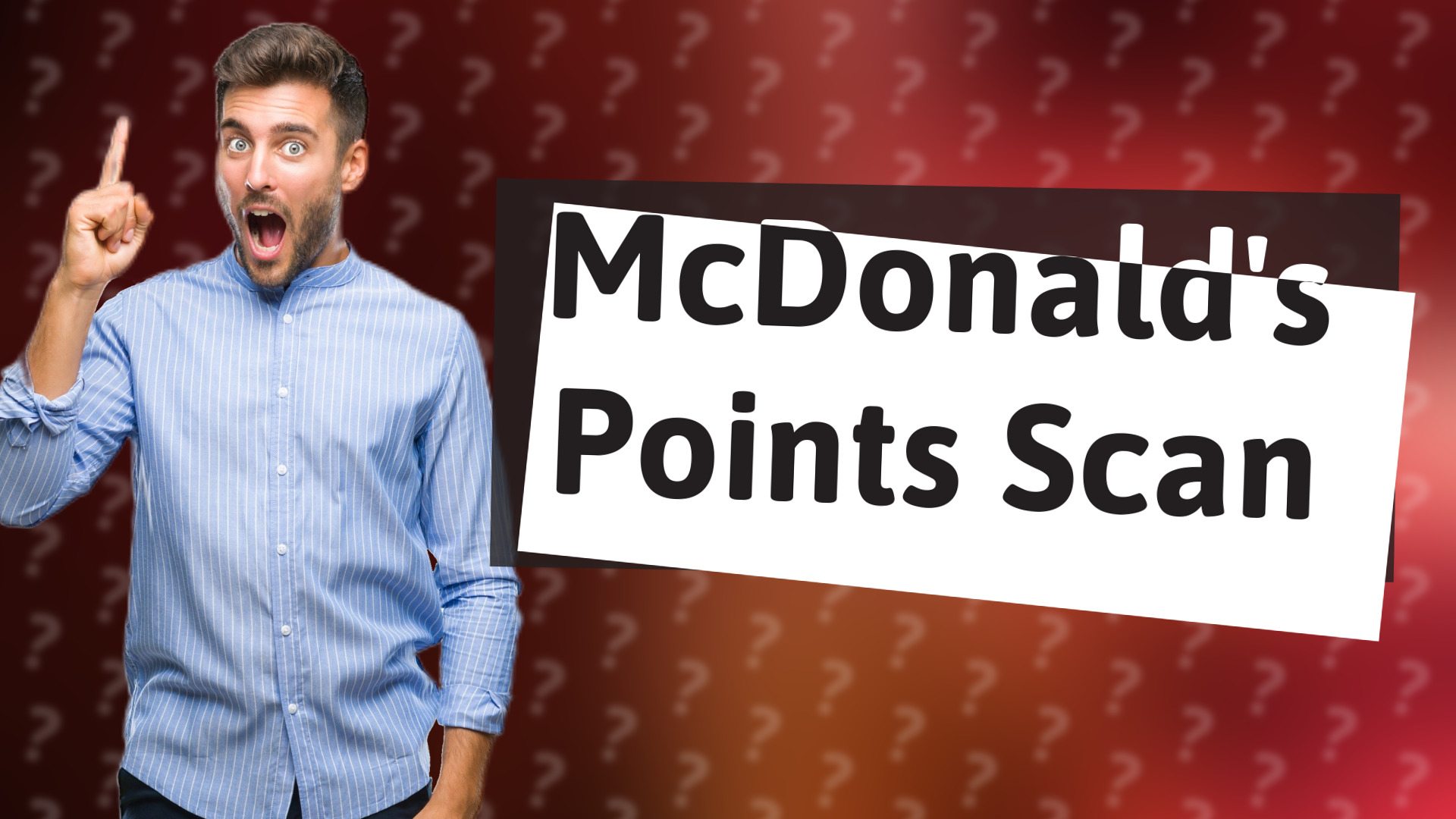 McDonald's Points Scan