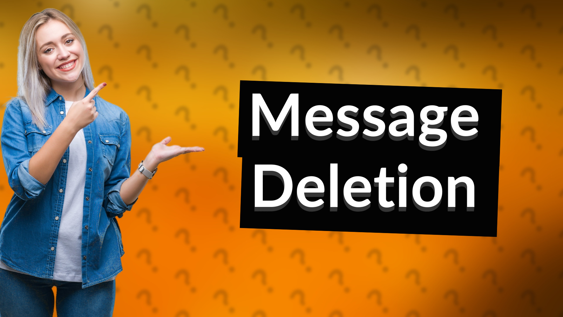 Message Deletion