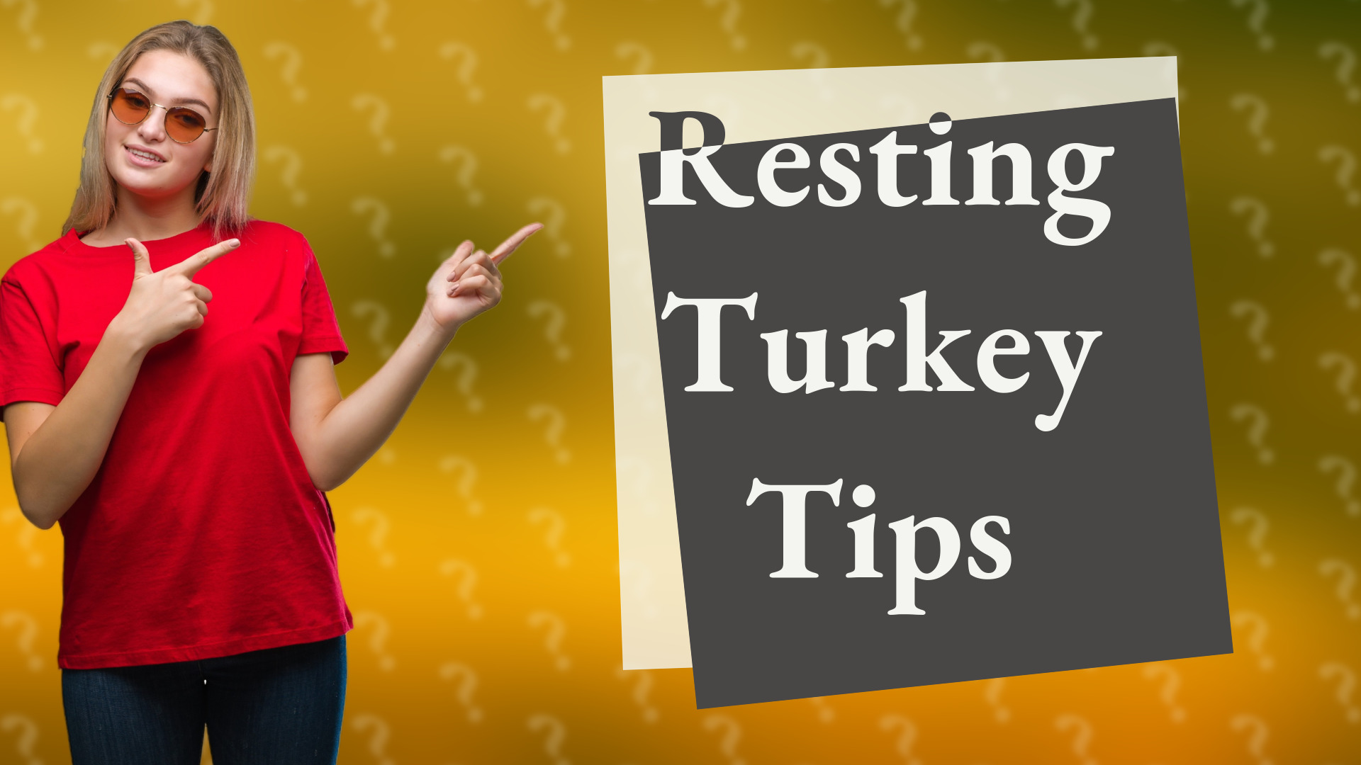 Resting Turkey Tips