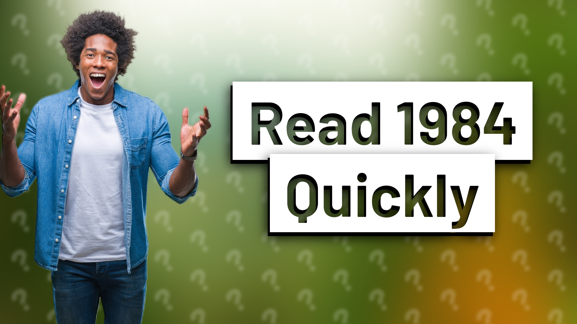 Read 1984 Quickly