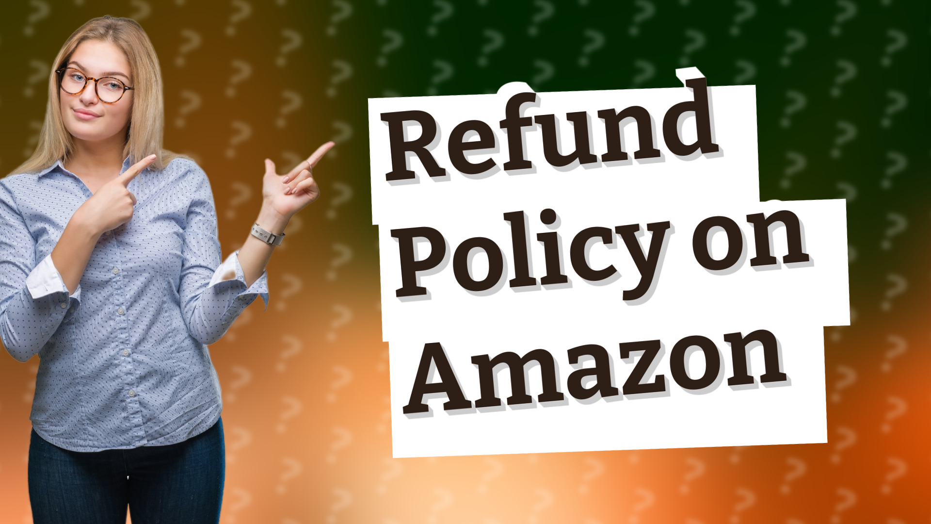 Refund Policy on Amazon
