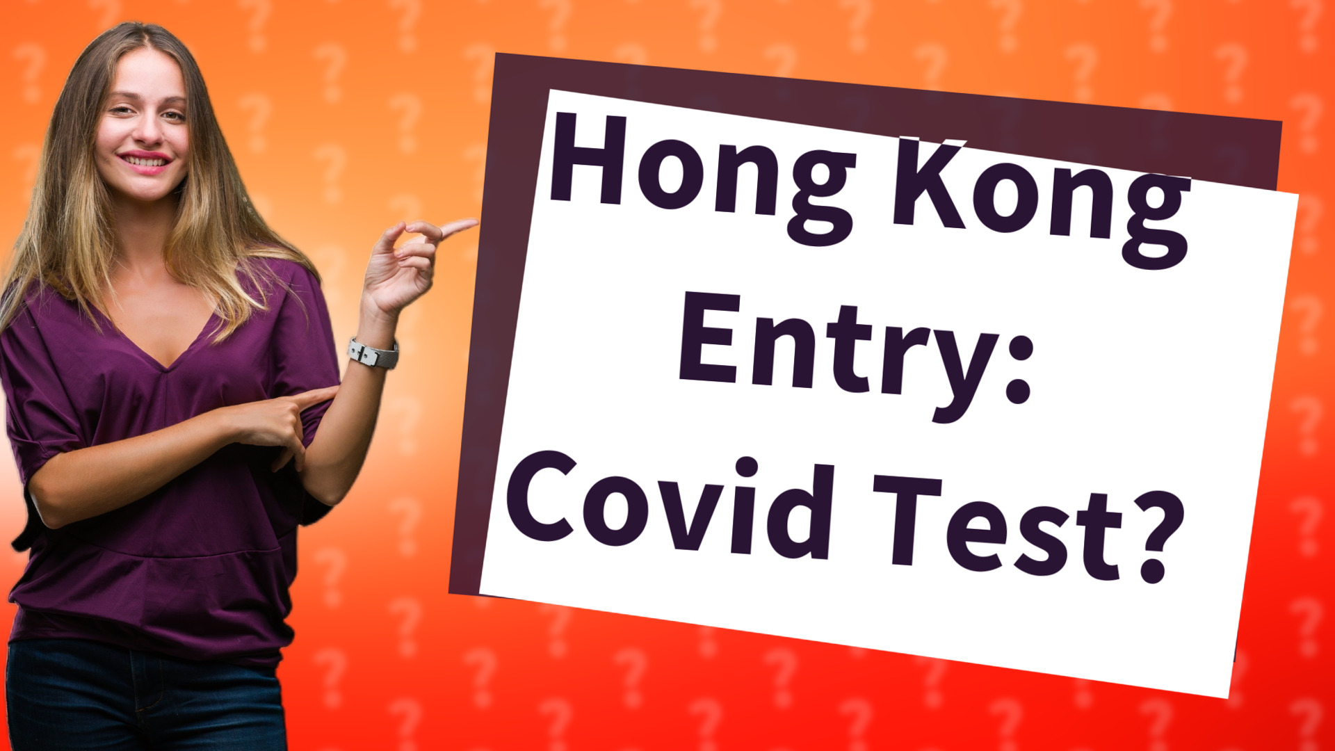 Hong Kong Entry: Covid Test?