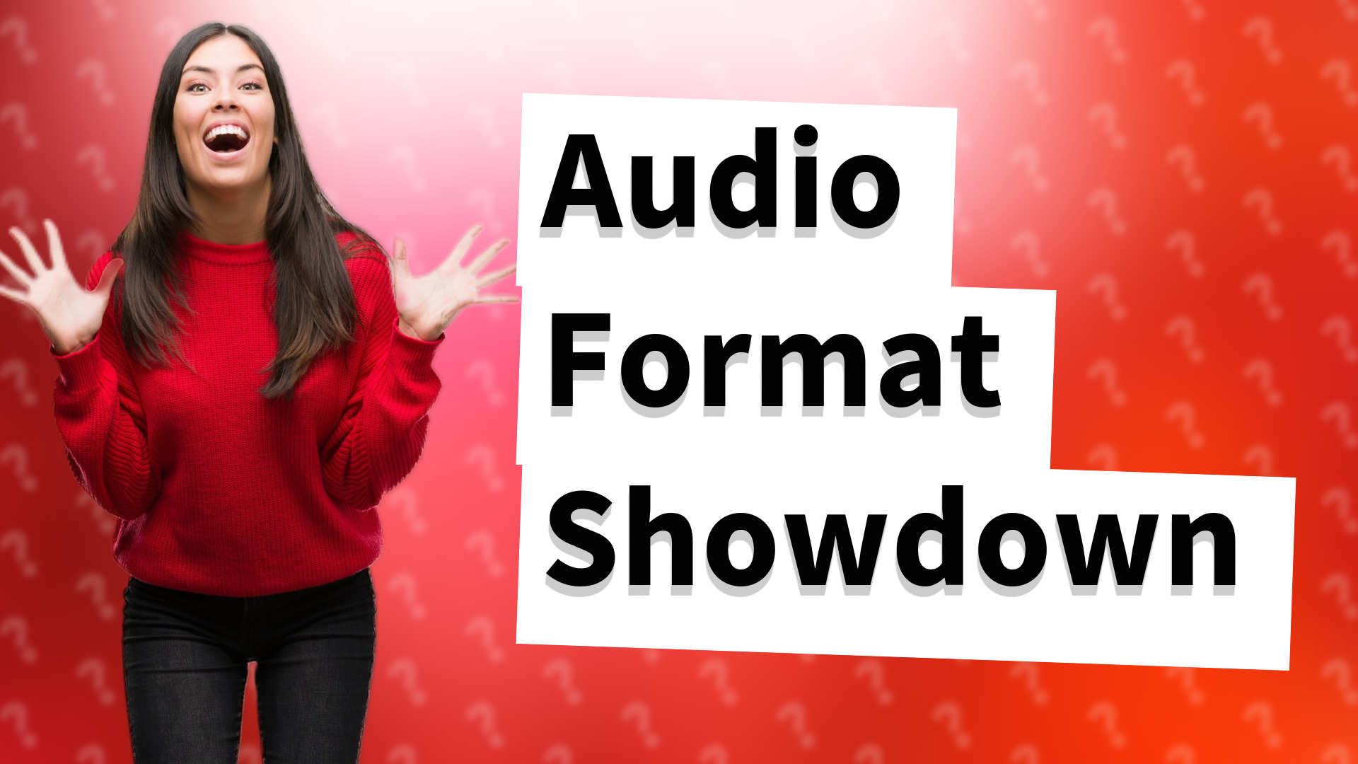 Audio Format Showdown