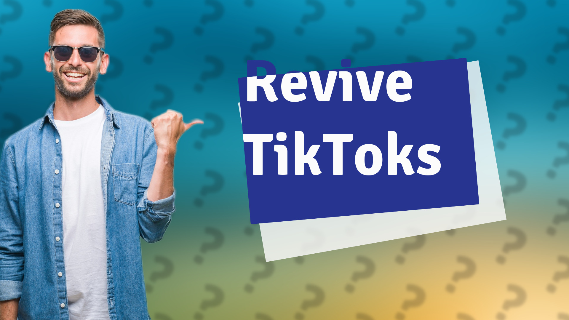 Revive TikToks