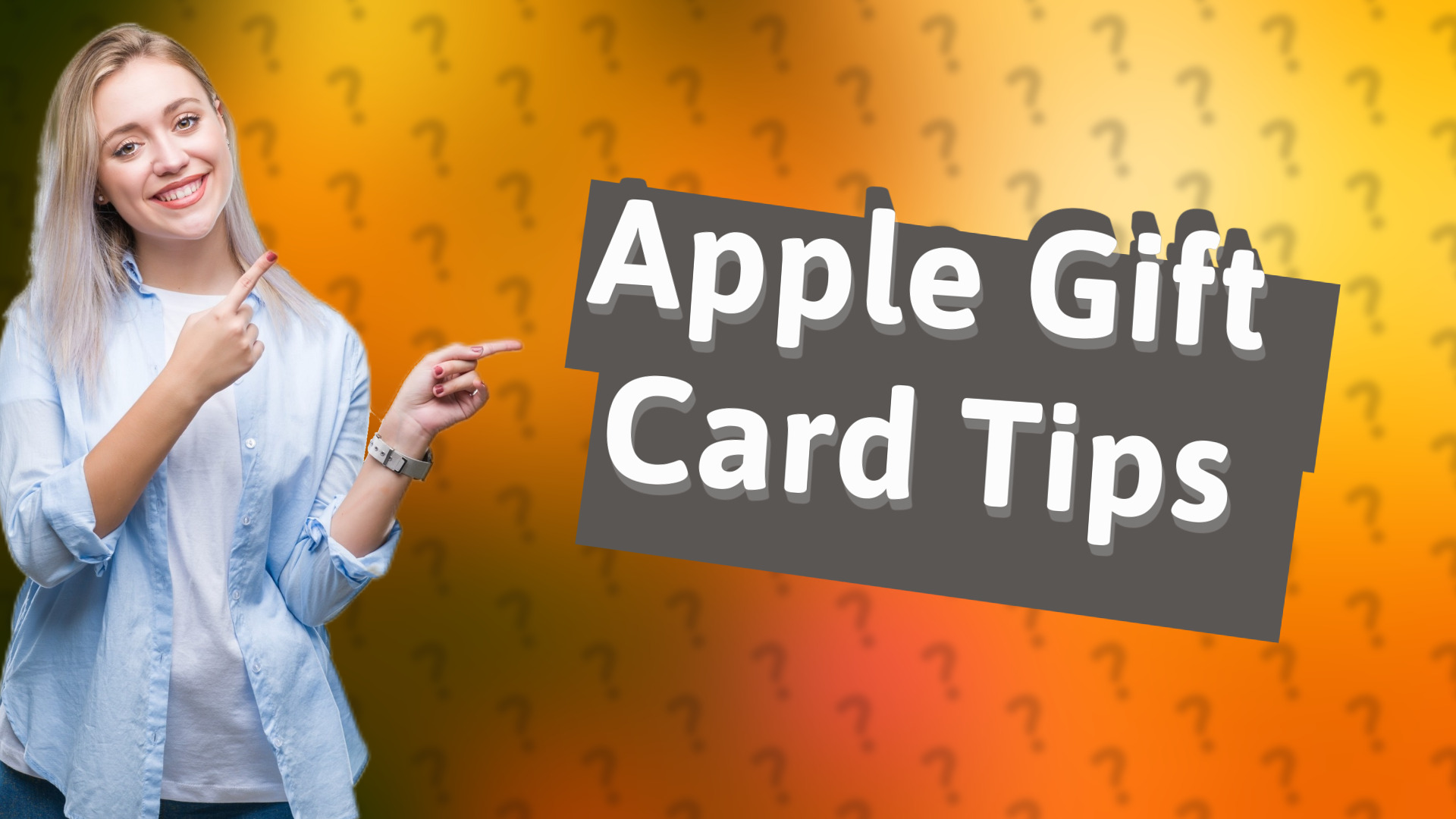 Apple Gift Card Tips