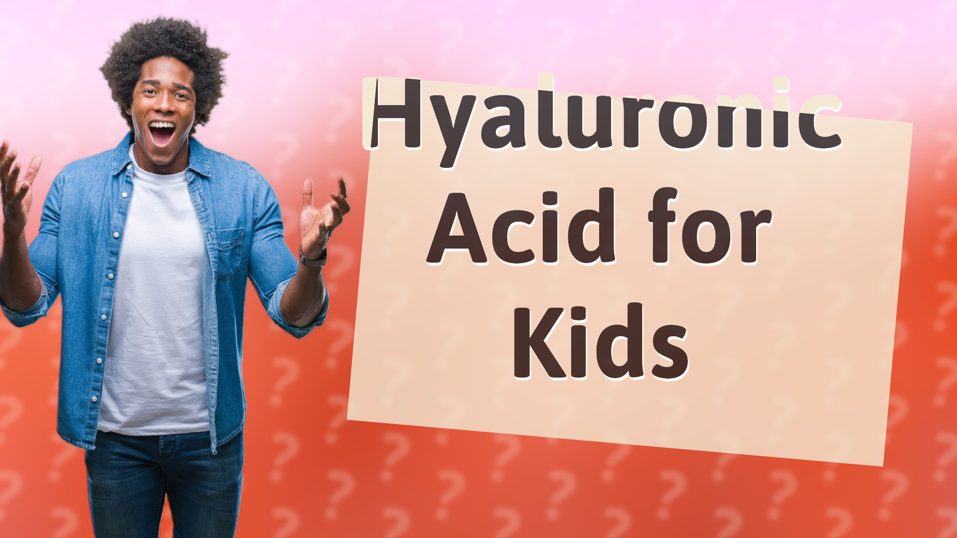 Hyaluronic Acid for Kids