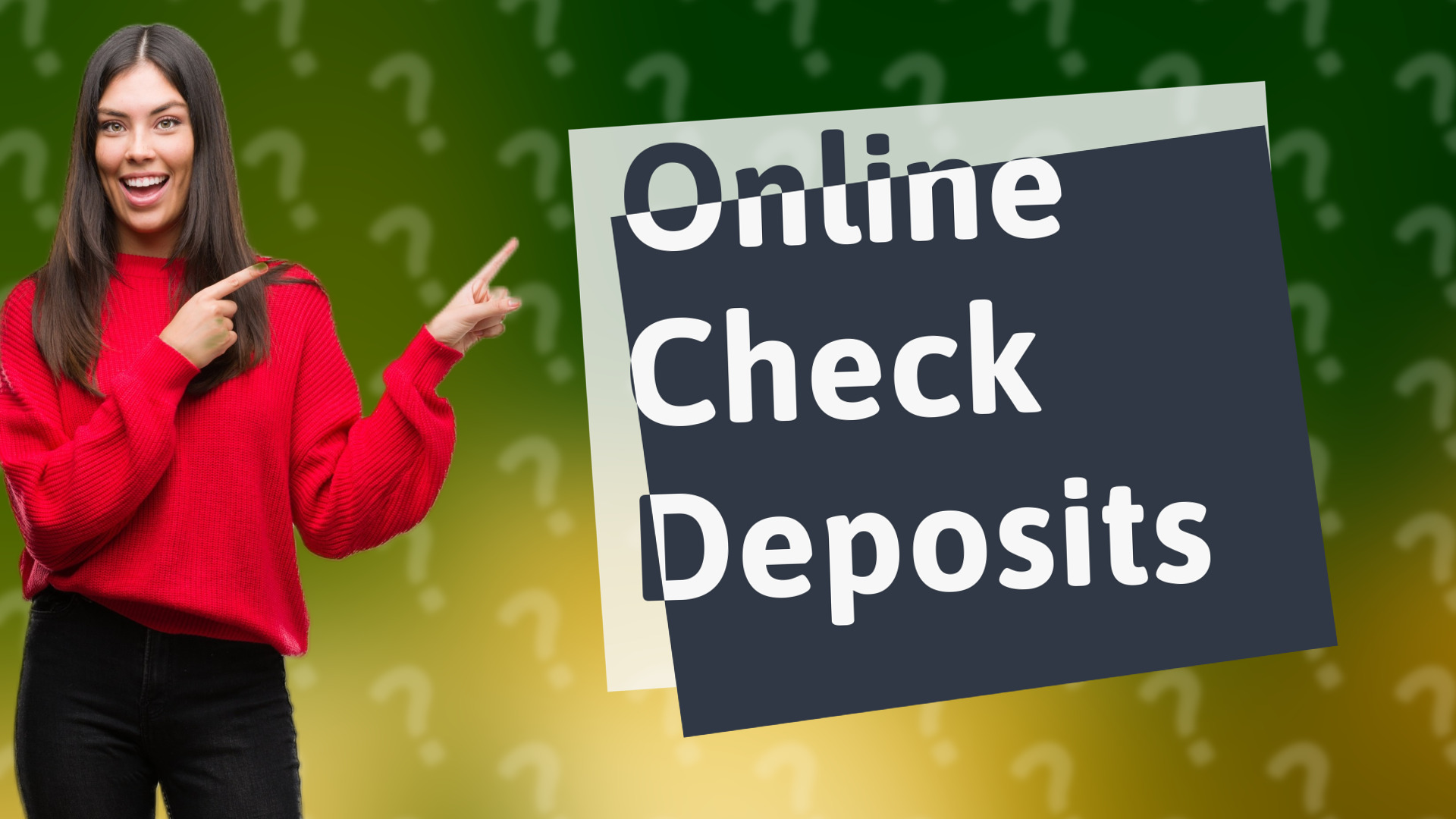 Online Check Deposits