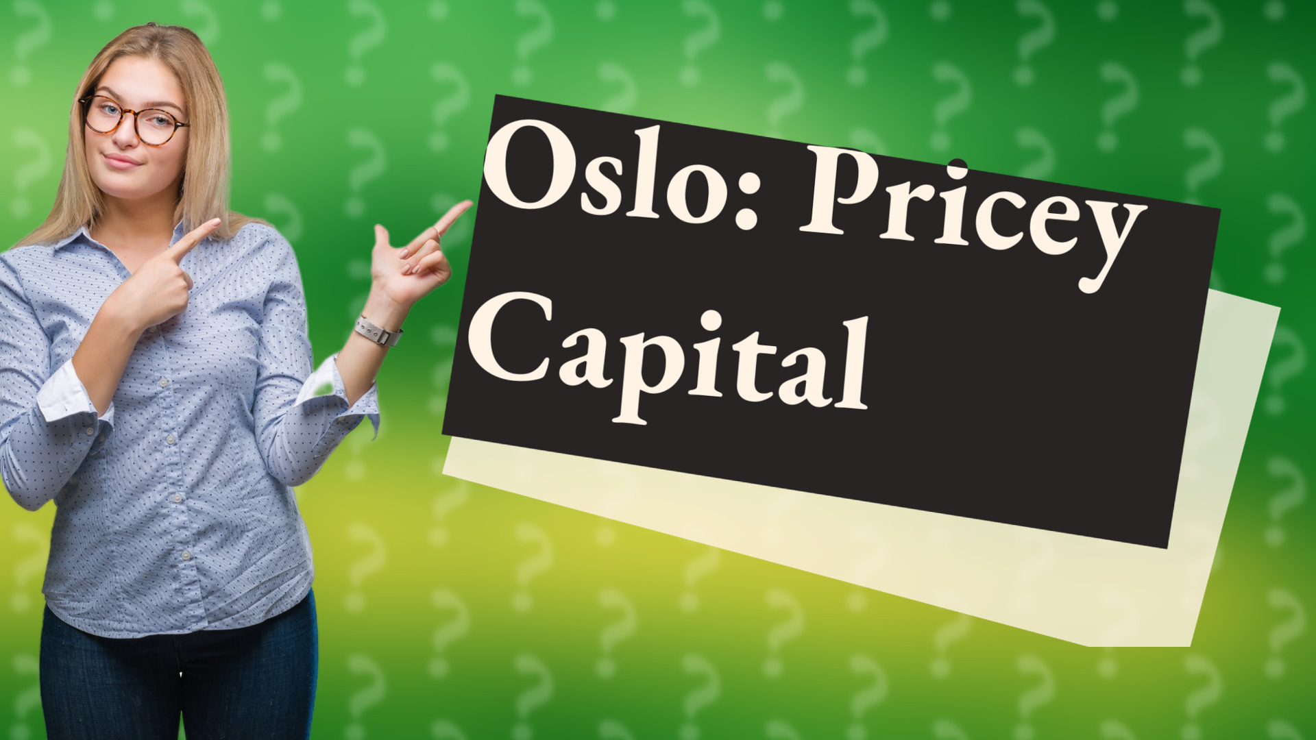 Oslo: Pricey Capital