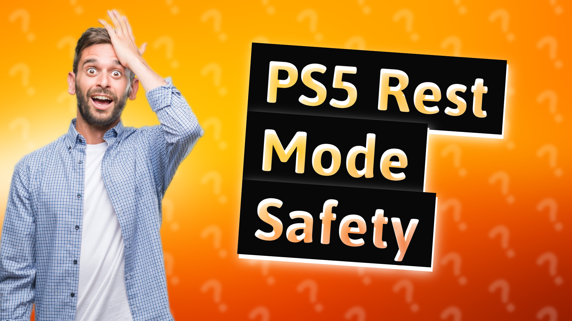 PS5 Rest Mode Safety