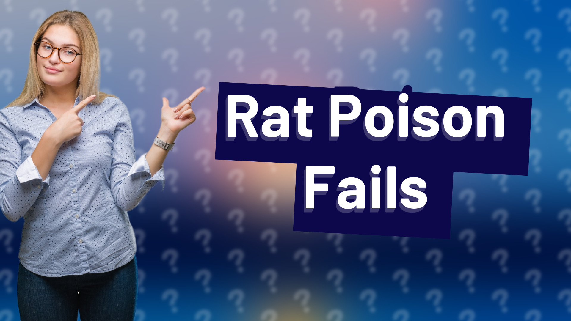 Rat Poison Fails