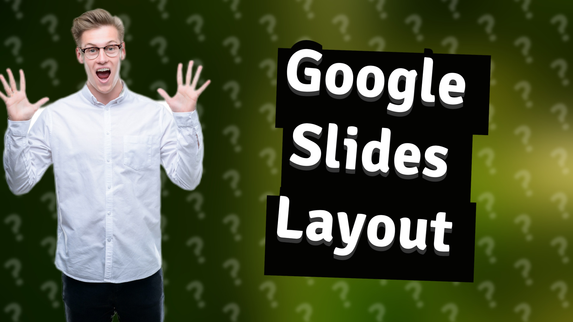 Google Slides Layout