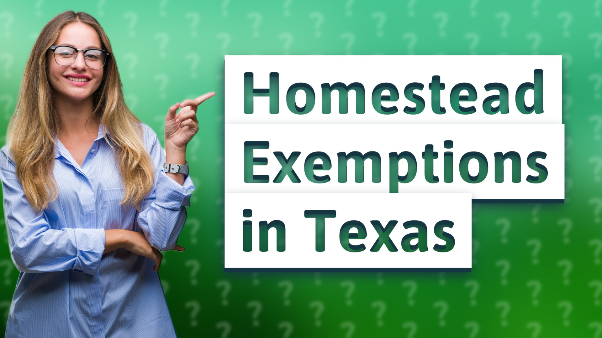 Homestead Exemptions in Texas