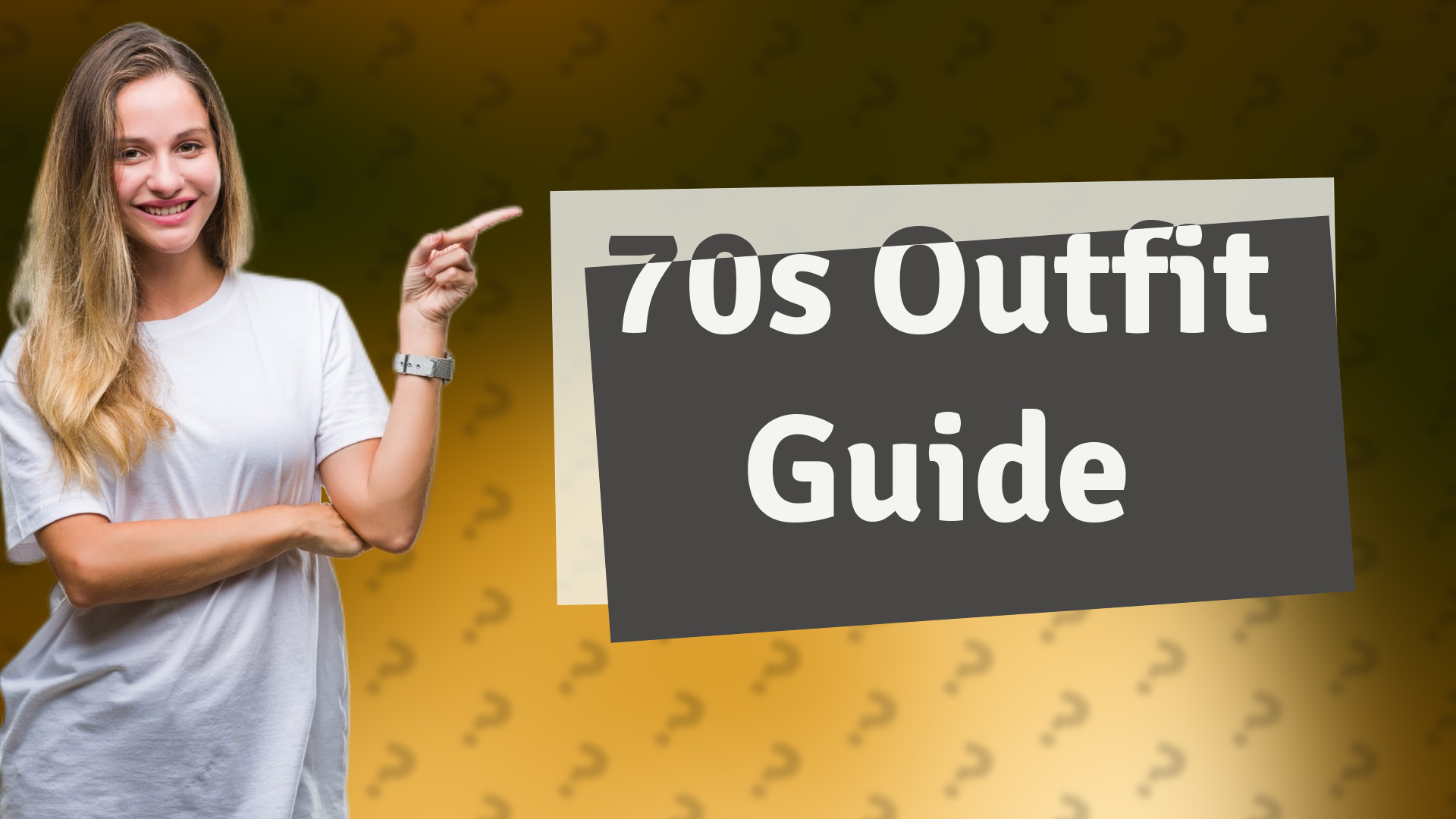 70s Outfit Guide