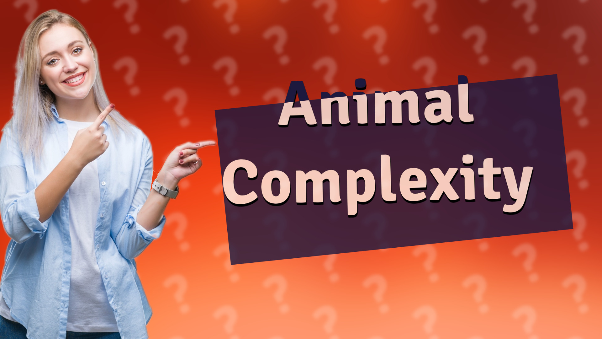 Animal Complexity