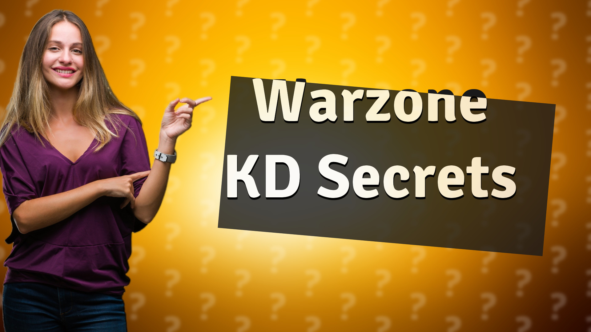 Warzone KD Secrets