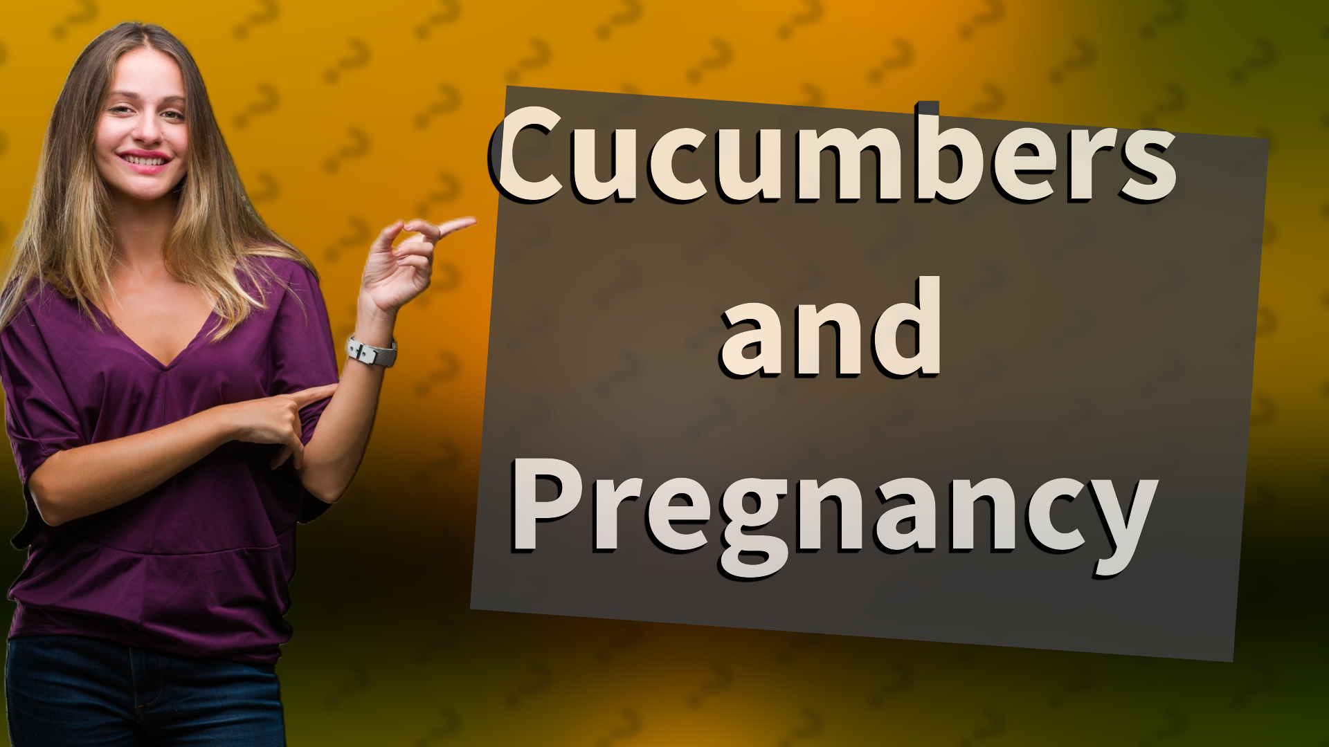 Cucumbers and Pregnancy