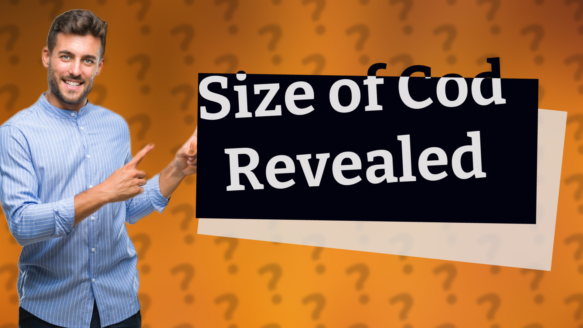 Size of Cod Revealed