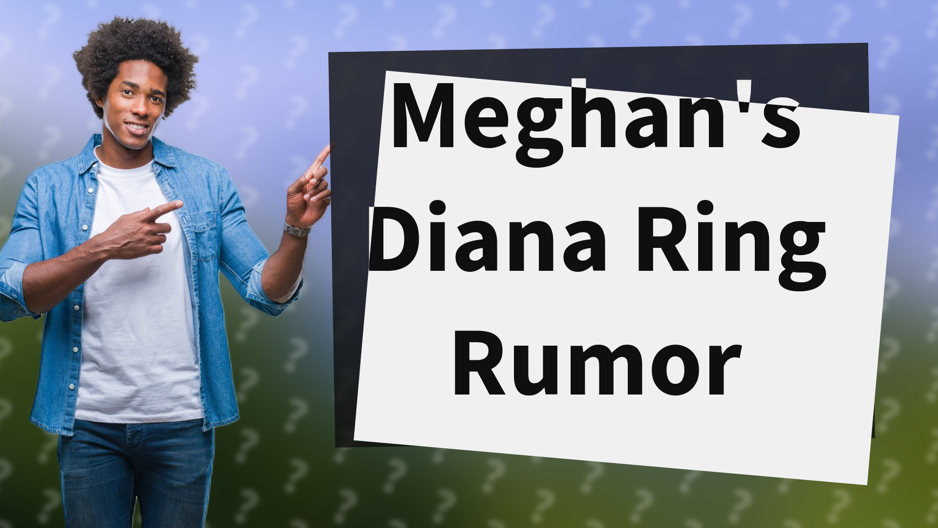 Meghan's Diana Ring Rumor