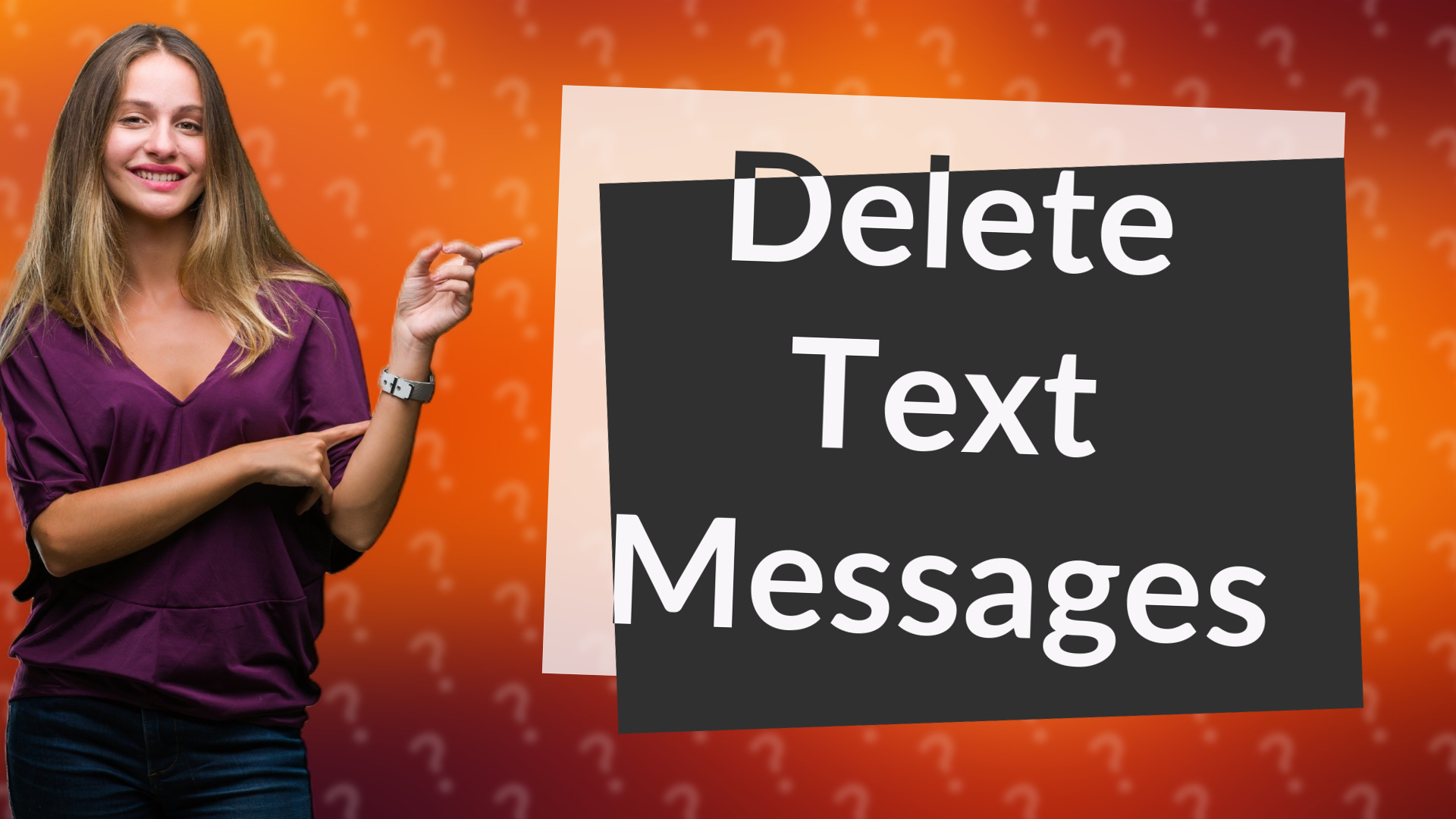 Delete Text Messages