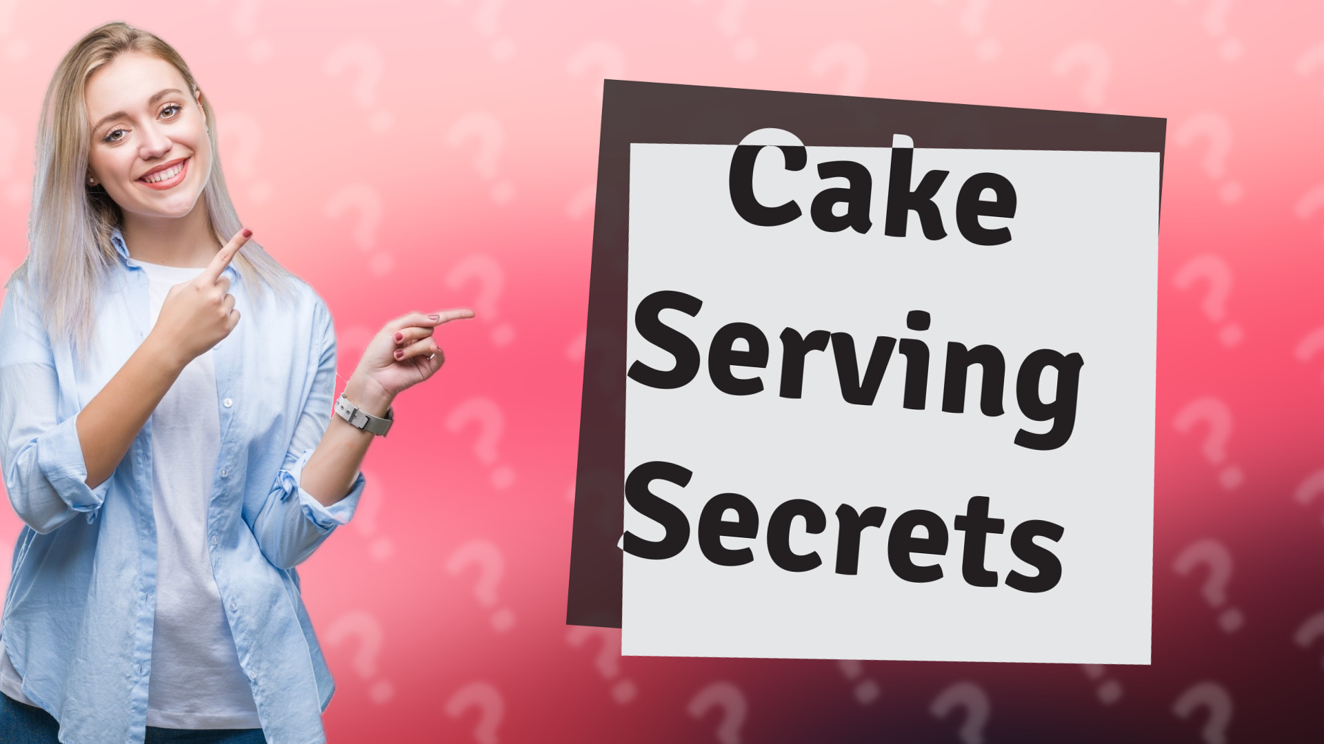 Cake Serving Secrets