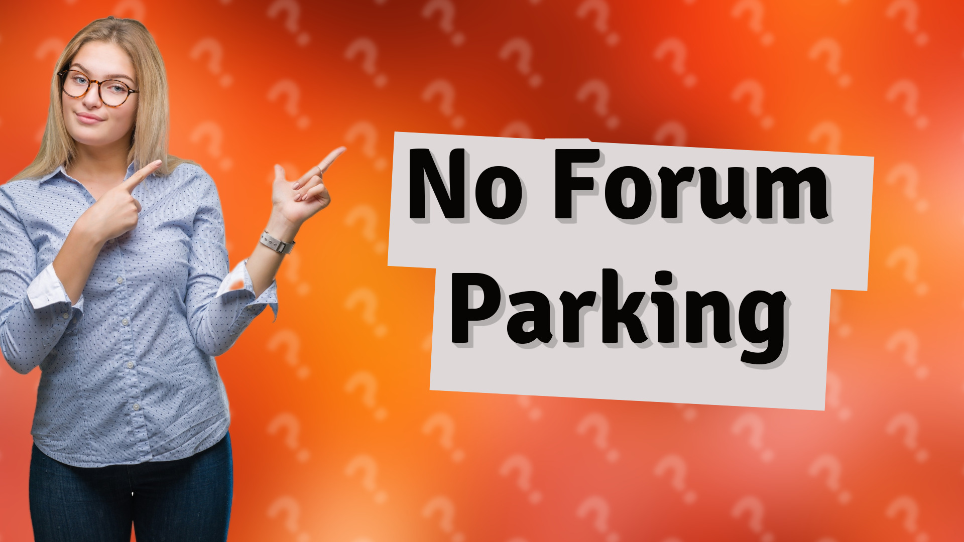 No Forum Parking
