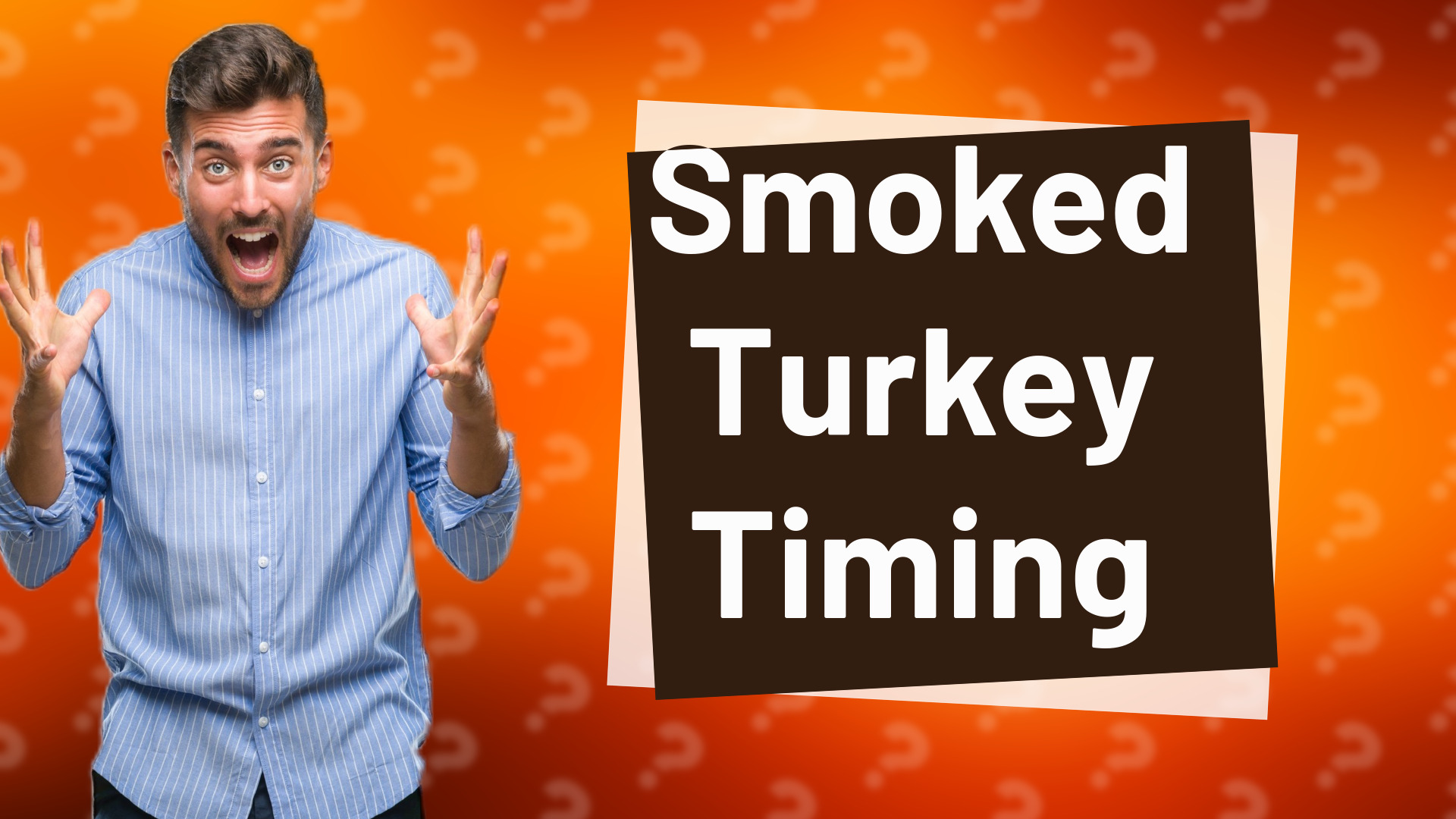 Smoked Turkey Timing