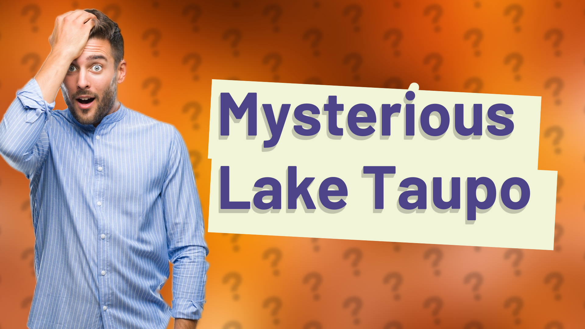 Mysterious Lake Taupo