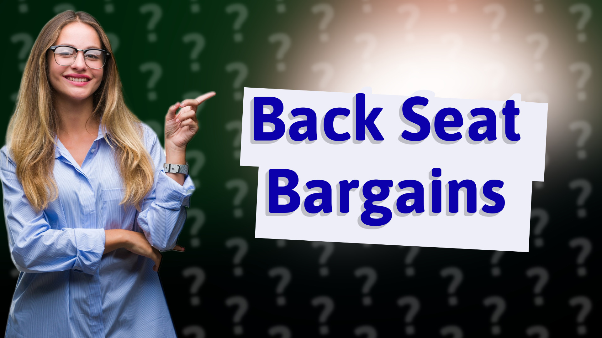Back Seat Bargains