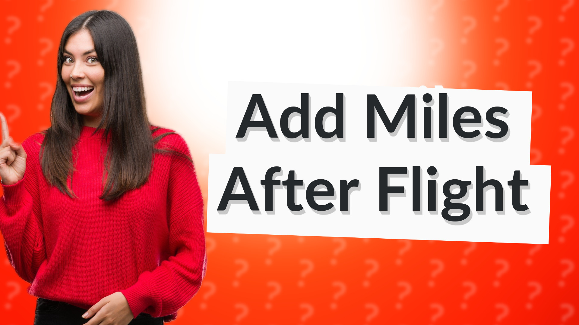 Add Miles After Flight