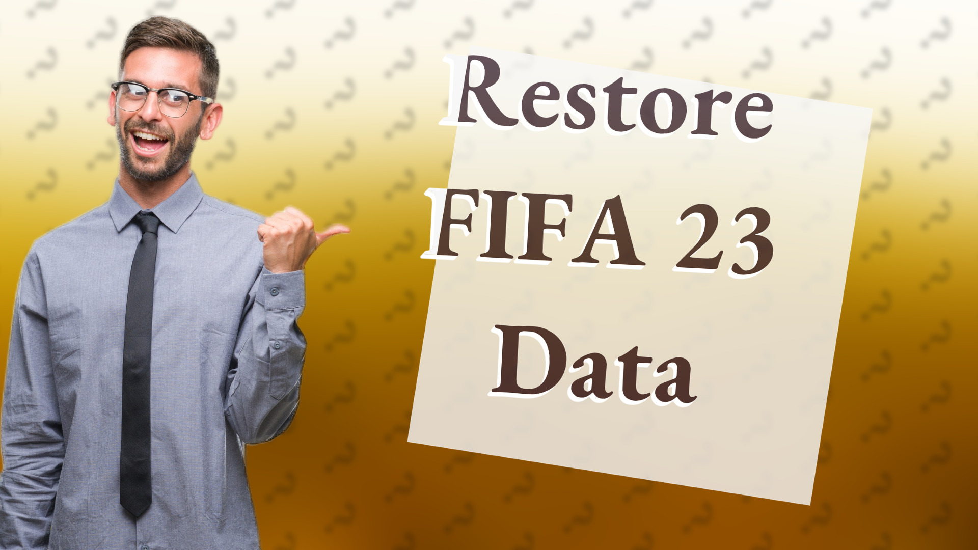Restore FIFA 23 Data