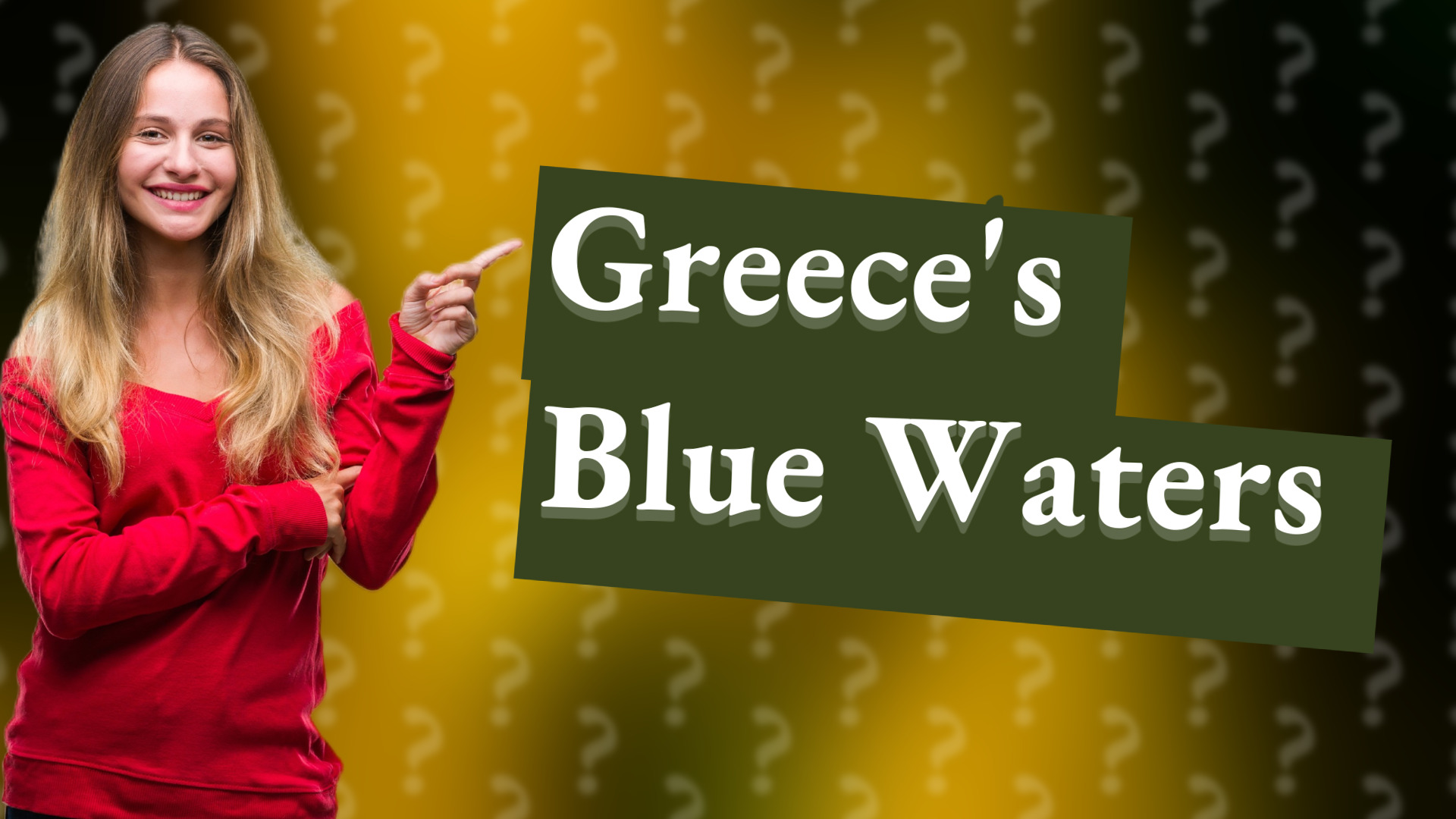 Greece's Blue Waters