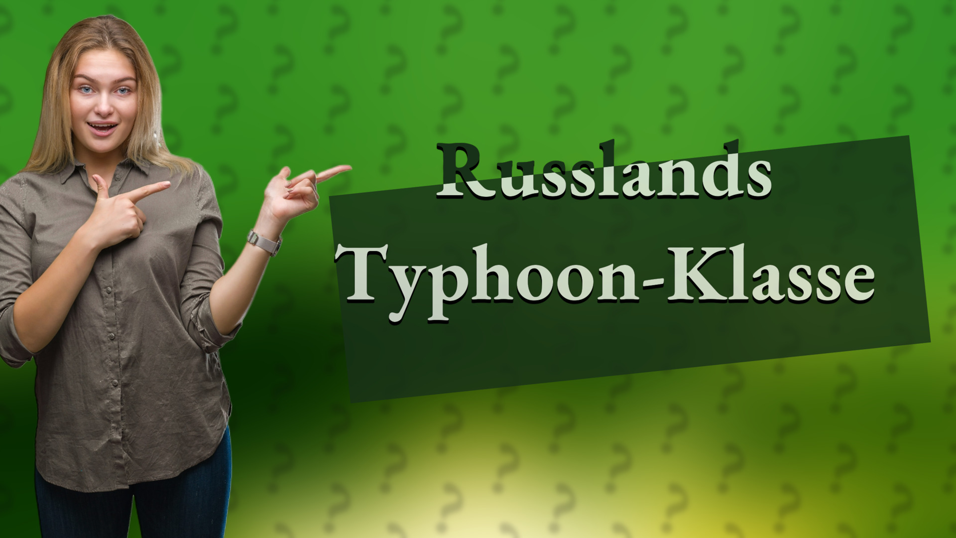Russlands Typhoon-Klasse