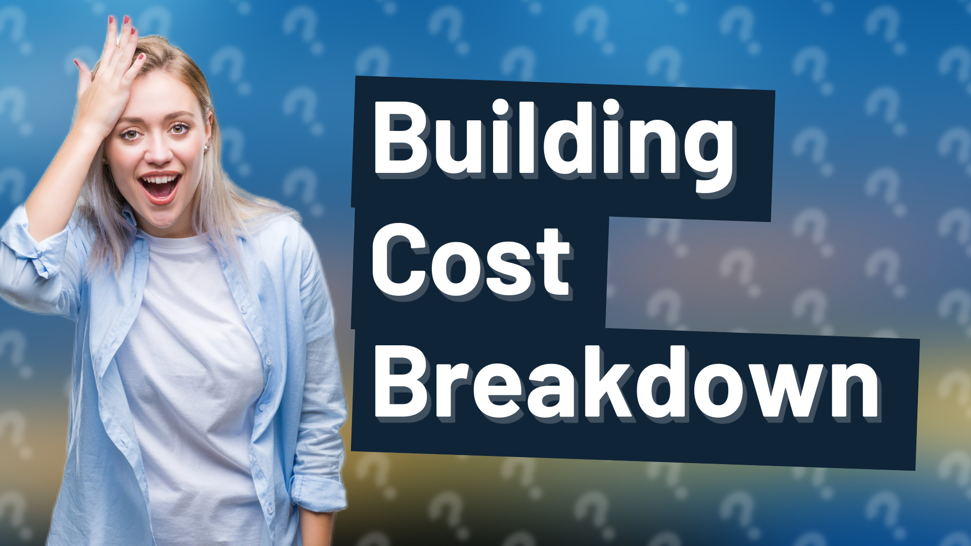 Building Cost Breakdown