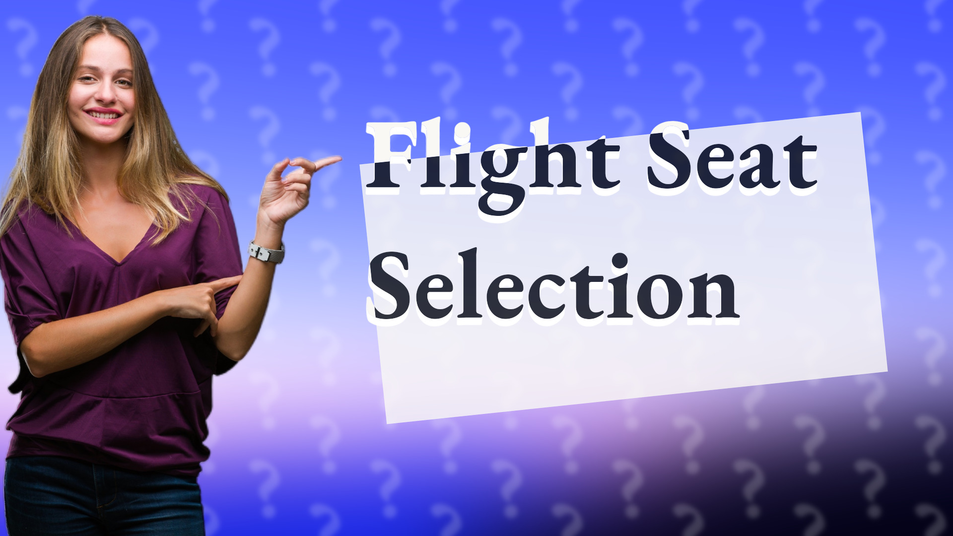 Flight Seat Selection