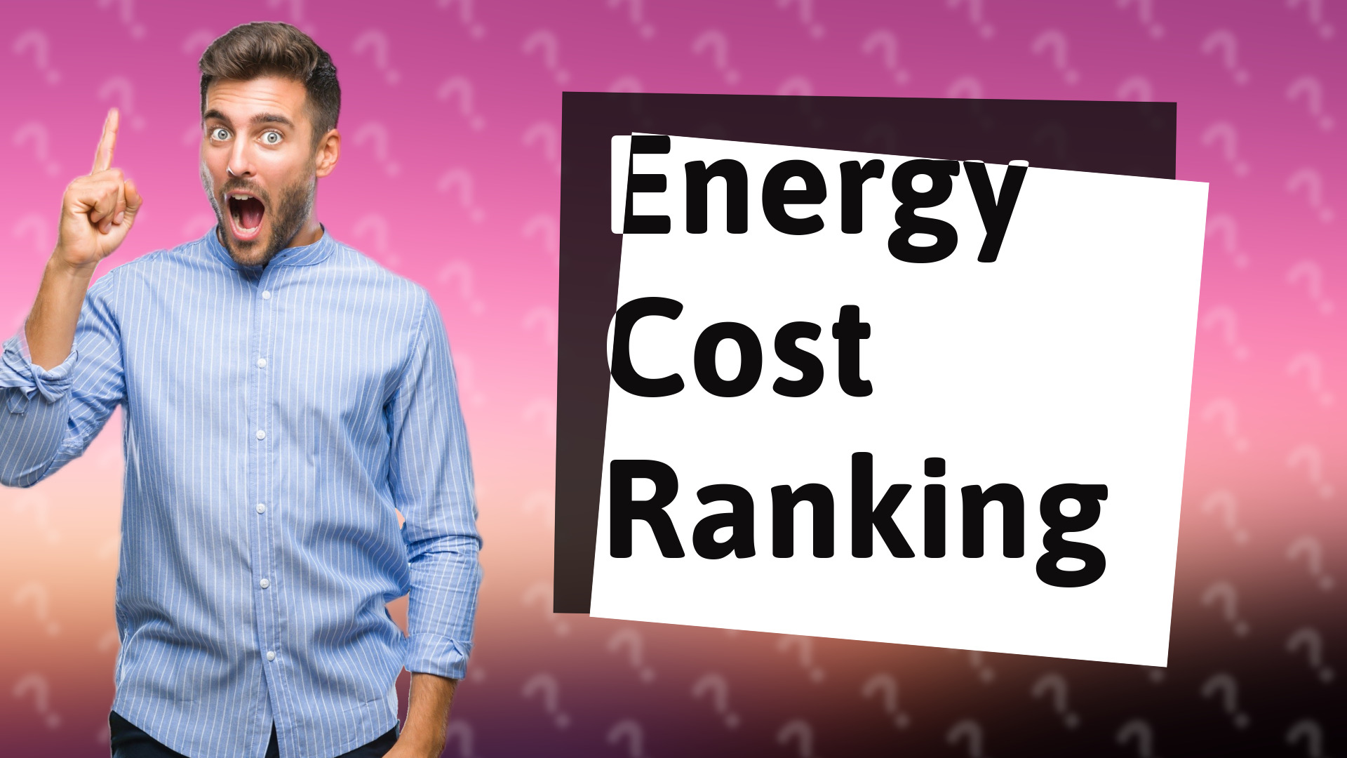 Energy Cost Ranking