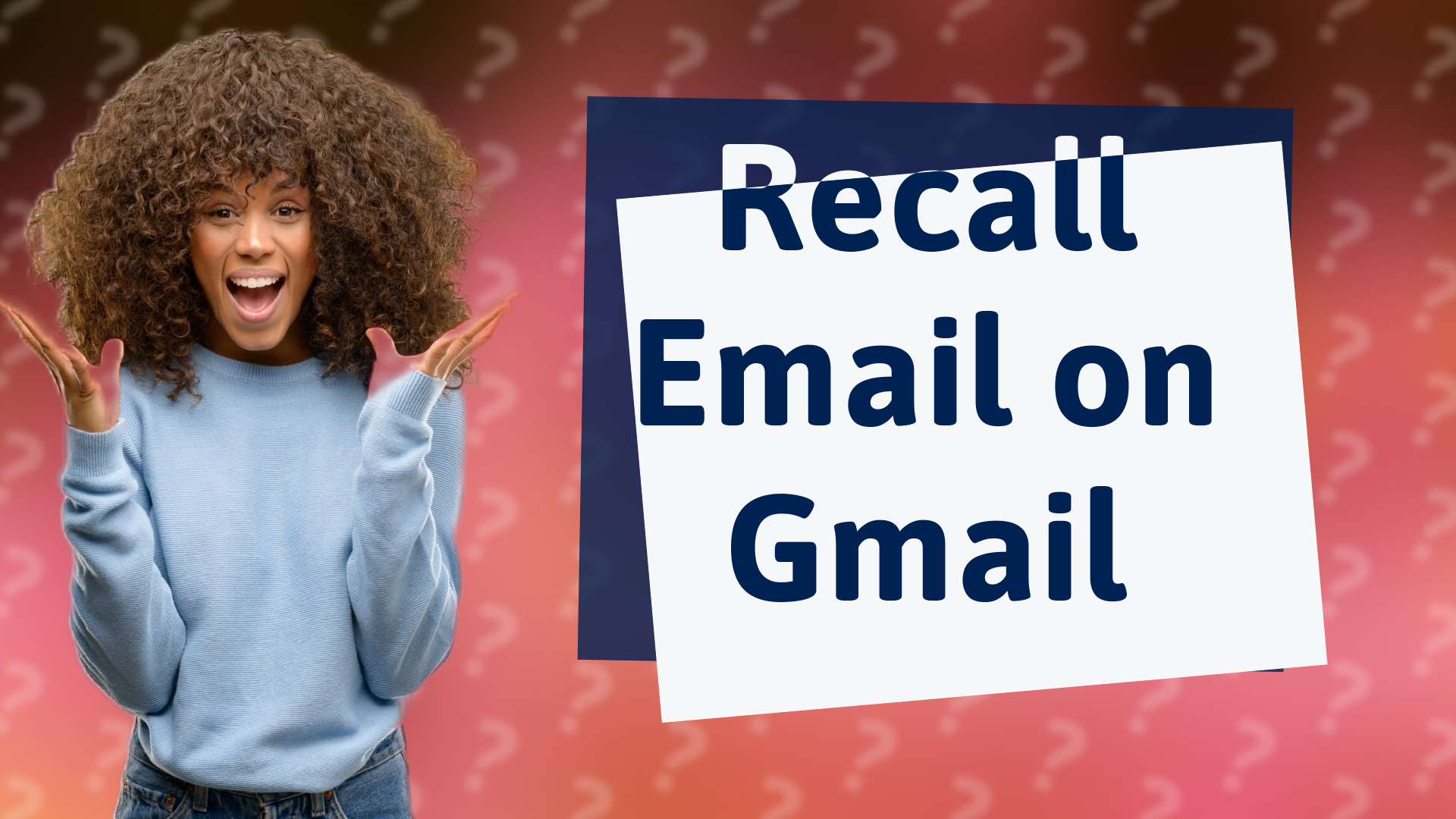 Recall Email on Gmail