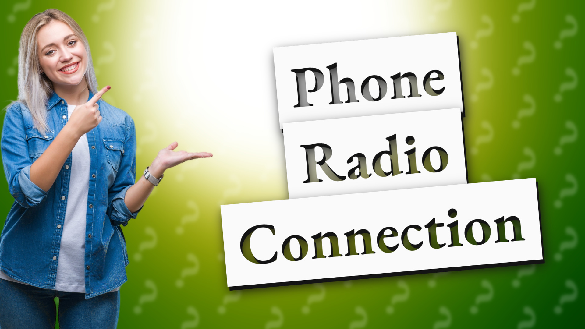 Phone Radio Connection