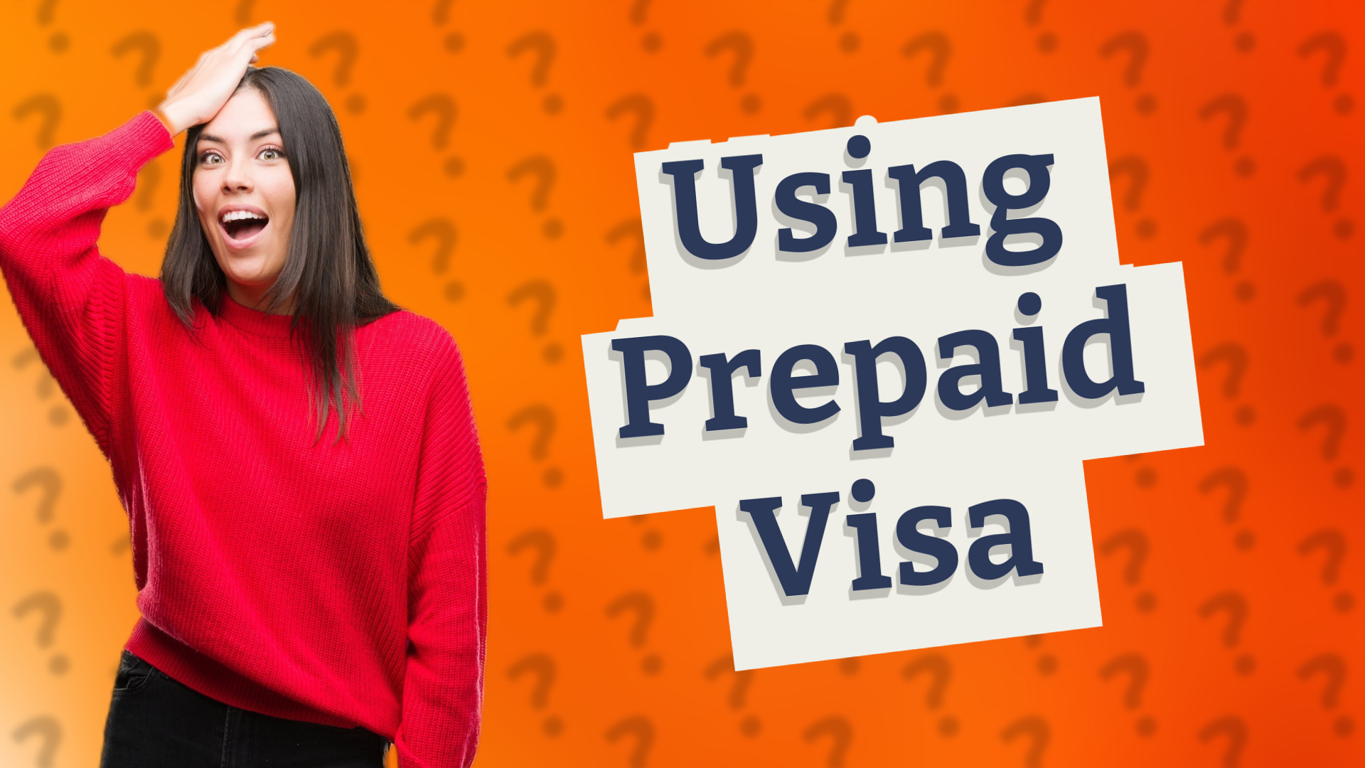 Using Prepaid Visa