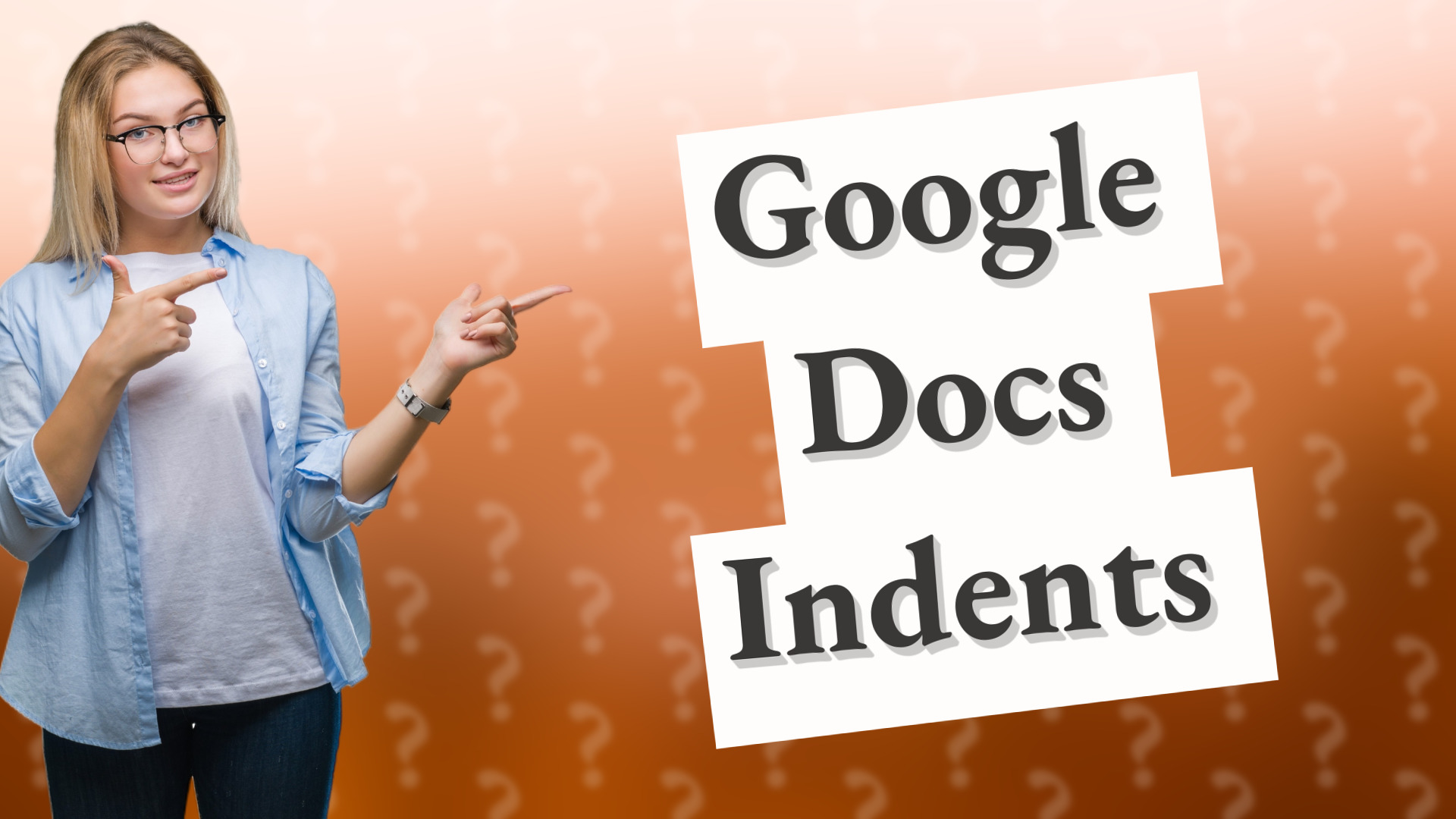 Google Docs Indents